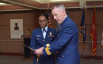 Coast Guard Leaders Celebrate Service's 225th Birthday at Cybercom Headquarters