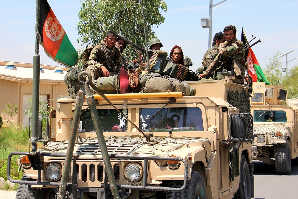 Afghan National Army Troops Prepare for Operation Iron Triangle