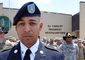 Face of Defense: Wounded Soldier Receives Honors at Fort Hood Ceremony