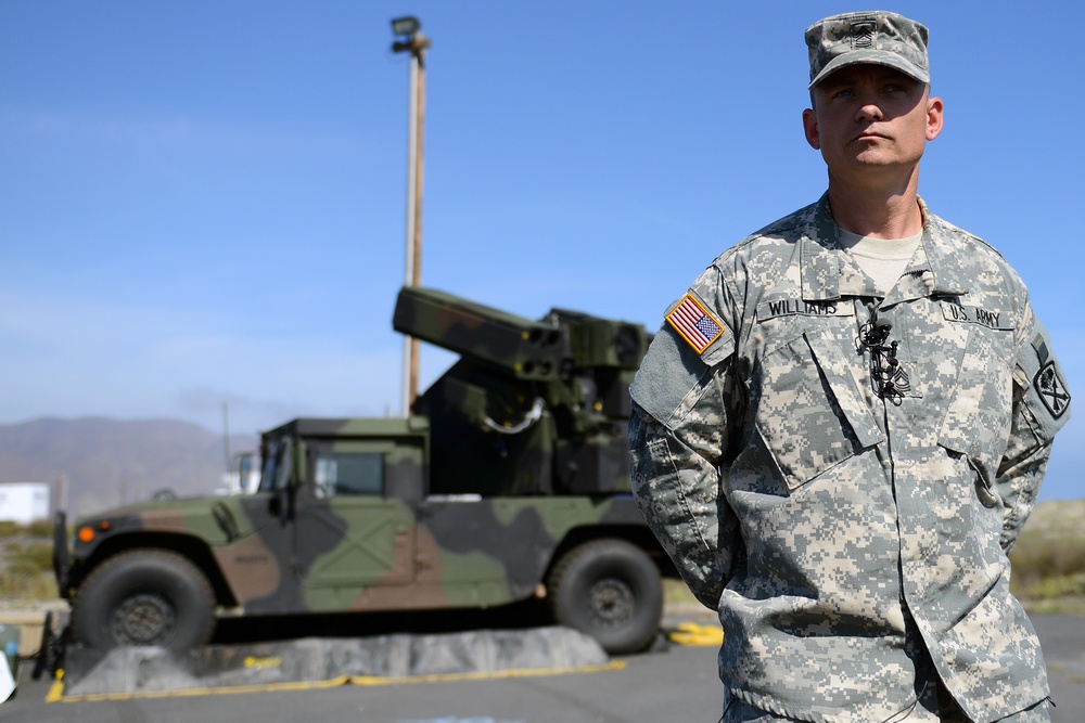 National Guard Master Sgt. Explains Counter-UAS Demonstration at Black Dart 2015