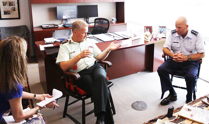 U.S. and Canadian Military Medical Leaders Discuss Cooperation