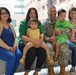 Collado Family Poses for Photo at San Antonio Military Medical Center