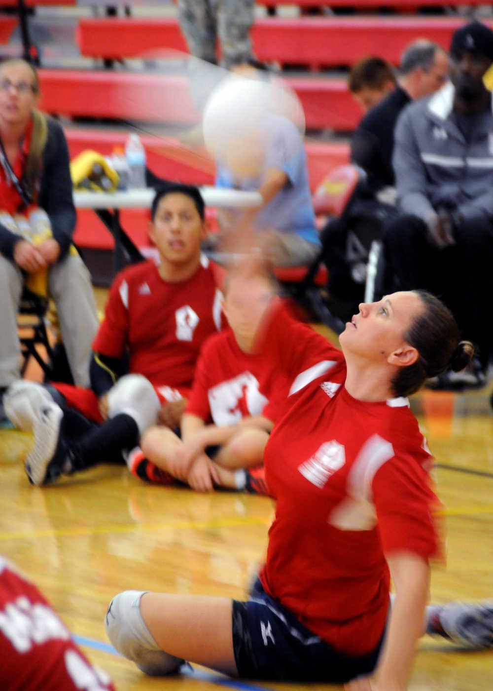 Marine Corps Team Earns Bronze Medal in Volleyball at 2015 Warrior Games