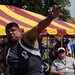 U.S. Special Operations Command Veteran Competes in Seated Shot Put at 2015 DoD Warrior Games