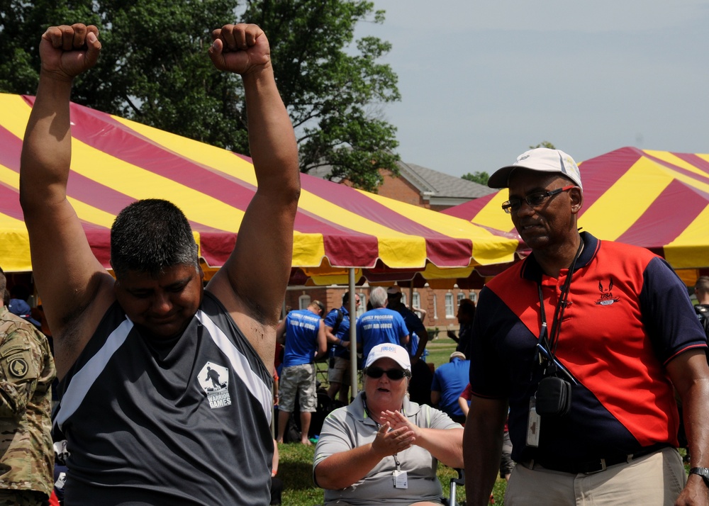 U.S. Special Operations Veteran Competes in 2015 DoD Warrior Games