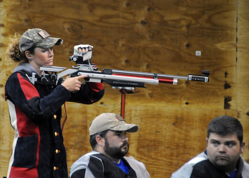 Retired Marine Sergeant Wins Gold in Air Rifle Competition at DoD Warrior Games