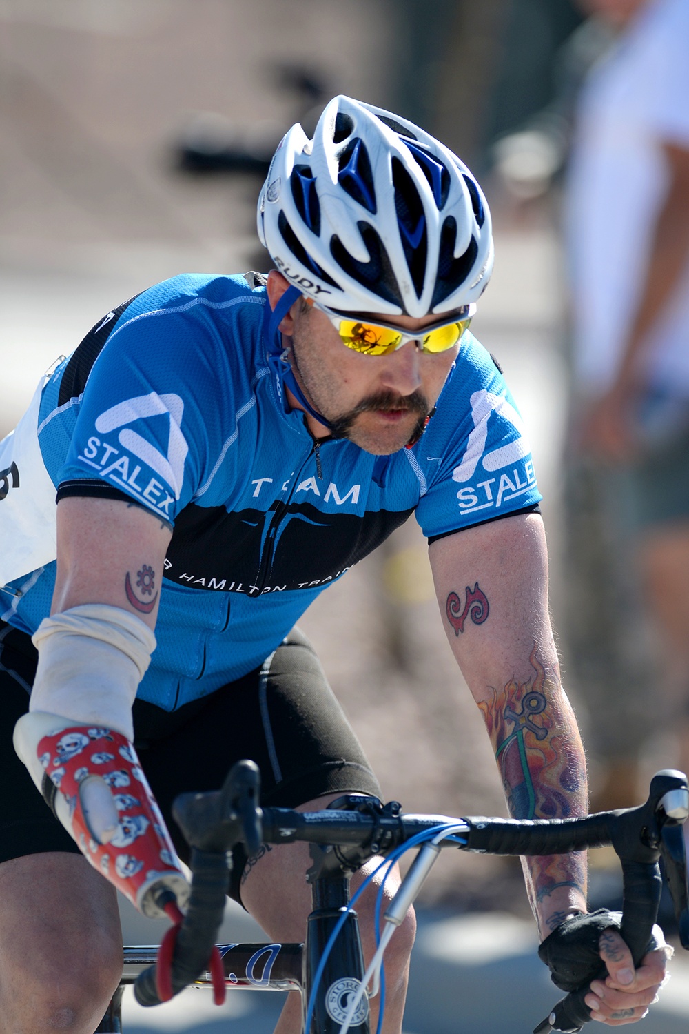 Army Veteran Competes in Bicycle Race at Fort Bliss Trials