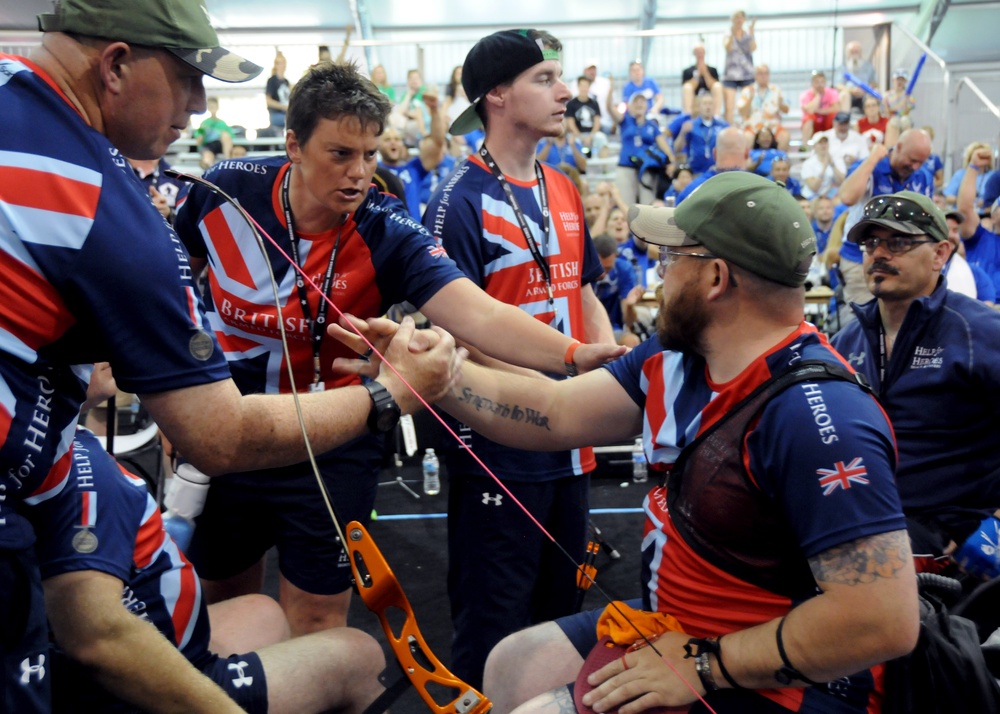 British Army Cpl. David &quot;H&quot; Hubber Earns Bronze at 2015 DoD Warrior Games