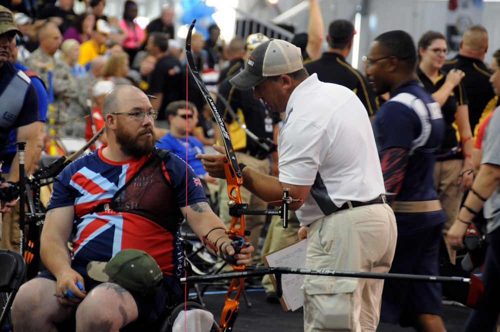 British Army Cpl. David &quot;H&quot; Hubber Earns Bronze at 2015 DoD Warrior Games