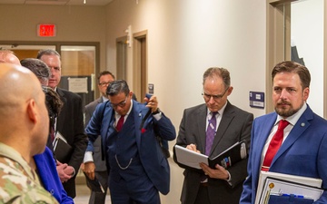 Secretary Simmons Visits Fort Belvoir, probing Family Policy and Quality of Life