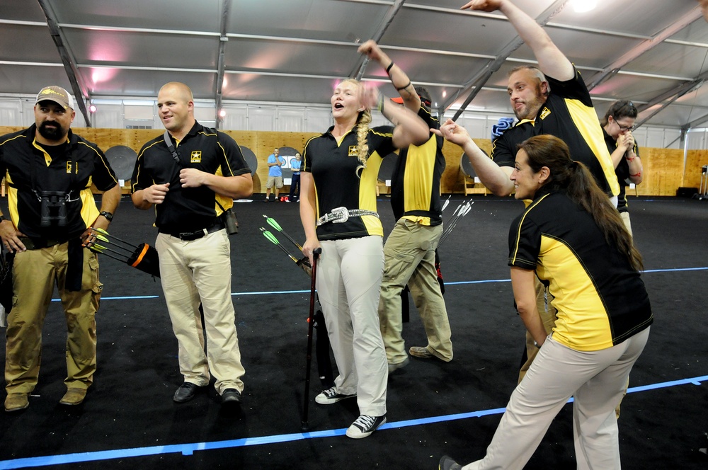 Army Archers Claim Gold in Team Compound and Recurve at 2015 DoD Warrior Games
