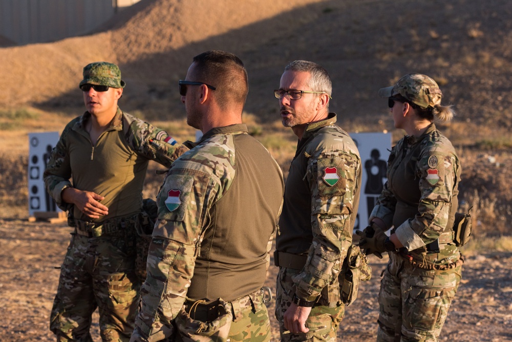 Coalition Forces Conduct Hungarian-Led Range Operations