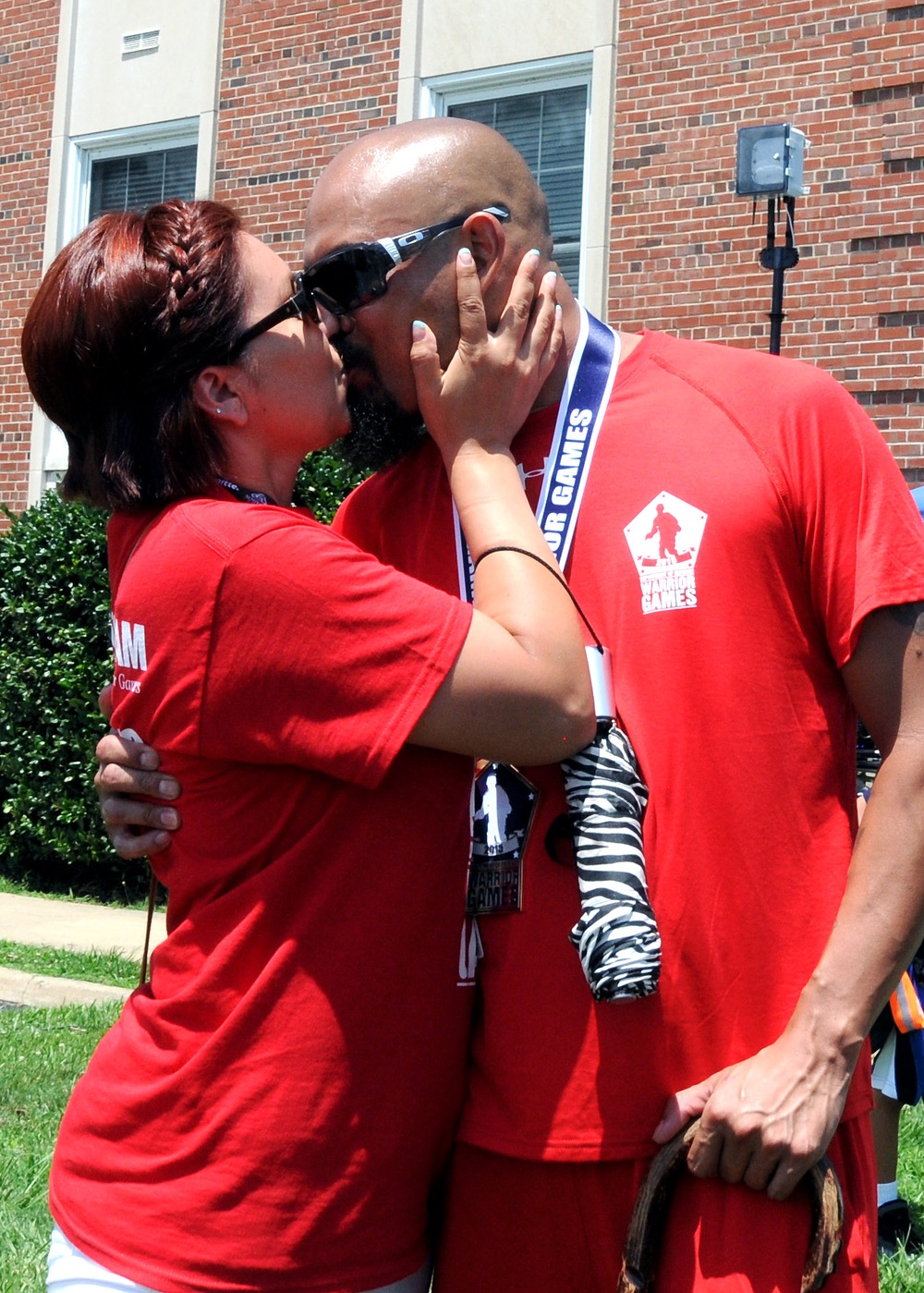 Marine Veteran Honored at Warrior Games
