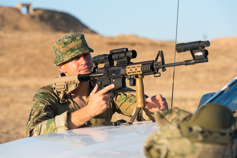 Coalition Forces Conduct Hungarian-Led Range Operations