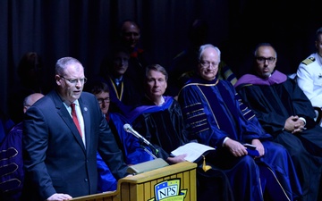 Deputy Defense Secretary Urges Naval Postgraduate School Graduates to Lead Change