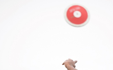 Retired Coast Guard Lt. Sancho Johnson Competes in Discus at DoD Warrior Games Trials
