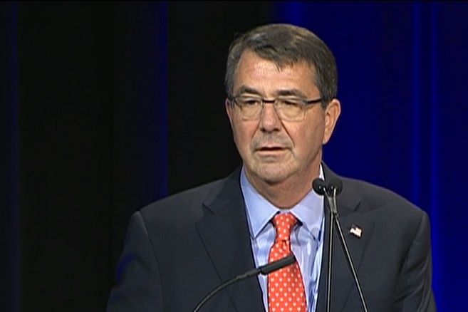 Defense Secretary Marks LGBT Pride Month at Pentagon Ceremony