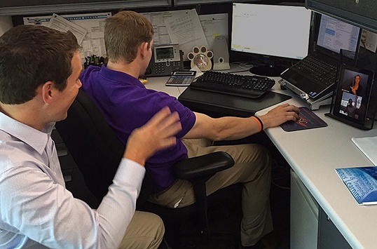 Virtual Interpreting Service Tested at DLA Headquarters to Aid Deaf Employees