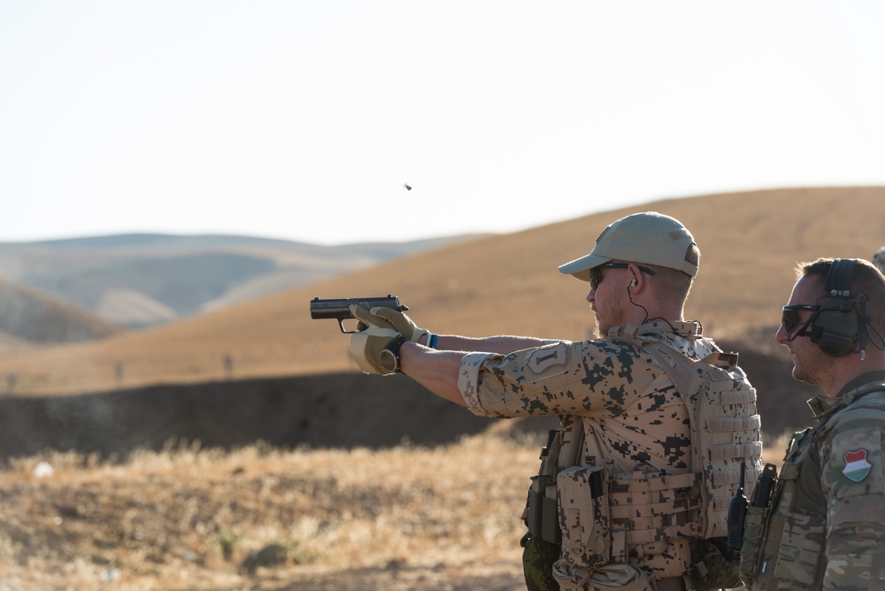 Coalition Forces Conduct Hungarian-Led Range Operations