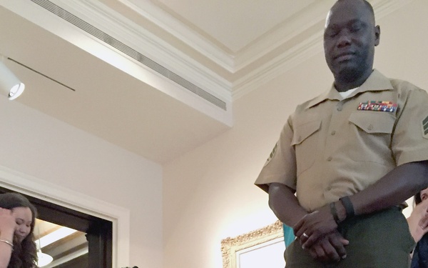 Family Paints Van Gogh Masterpiece at Blue Star Museum Event