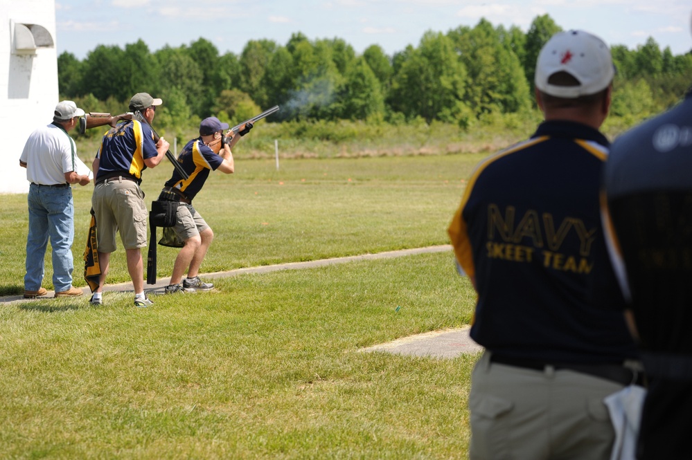 Navy Skeet Team Competes at Armed Services Championships