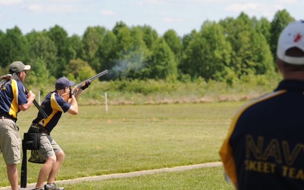 Navy Skeet Team Competes at Armed Services Championships