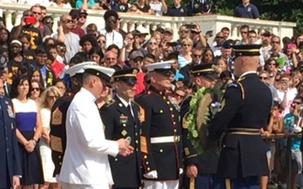 Troops, Veterans Honored at Armed Forces Day Ceremony