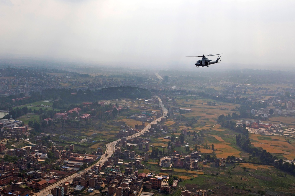 U.S. Marines Deliver Aid to Remote Areas of Nepal