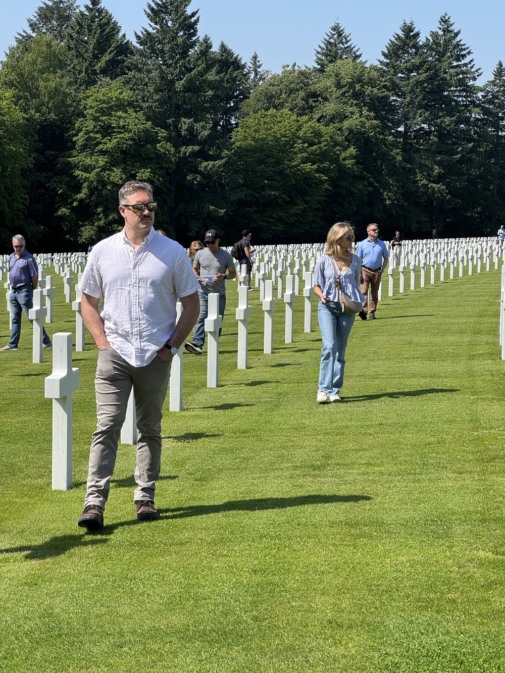 NH Airmen pay respects at Luxembourg WWII cemetery