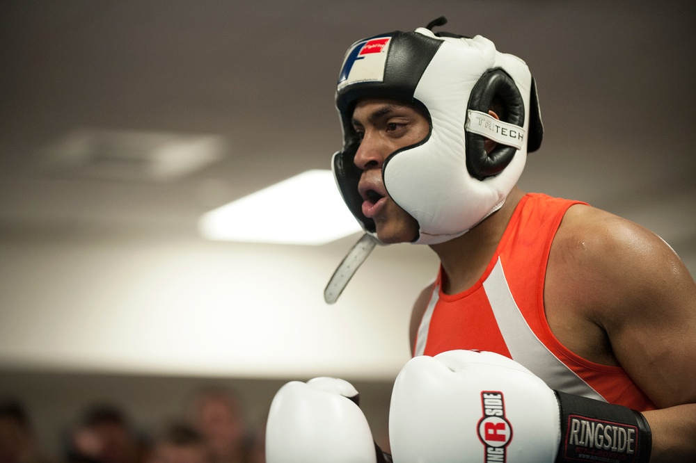 Coast Guard Cadets Compete in Friday Night Fights