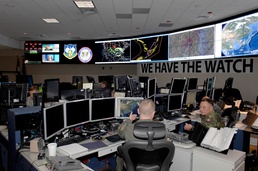 U.S. Northern Command and NORAD Monitor Systems at Colorado Springs Base