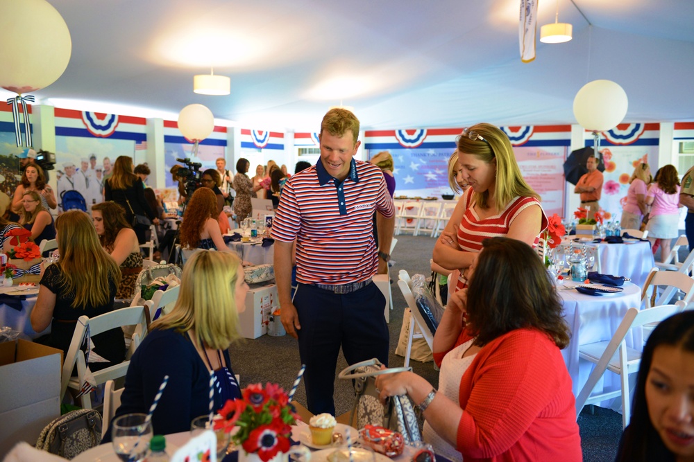 PGA Golfer Billy Hurley Hosts Baby Shower for Military Mothers