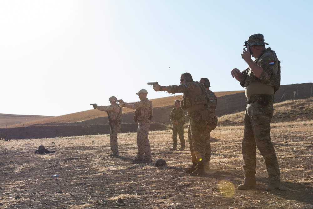 Coalition Forces Conduct Hungarian-Led Range Operations