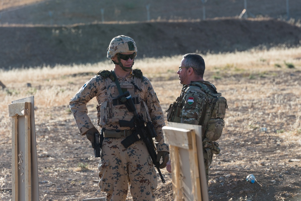Coalition Forces Conduct Hungarian-Led Range Operations