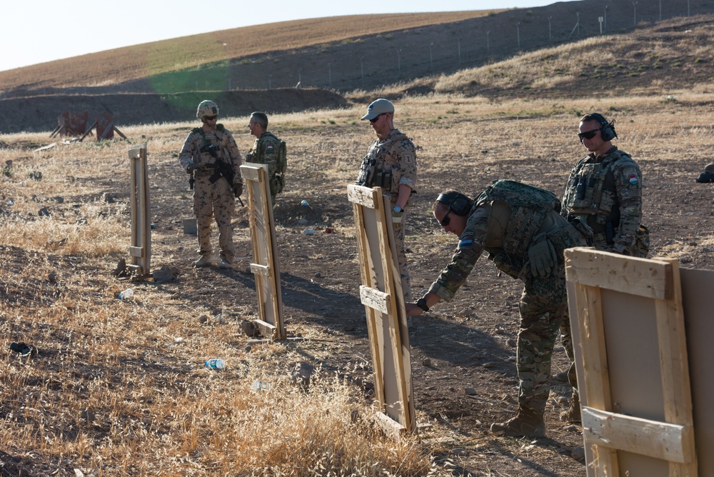 Coalition Forces Conduct Hungarian-Led Range Operations