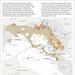 Islamic State's Shrinking Territory in Iraq and Syria as of April 2015