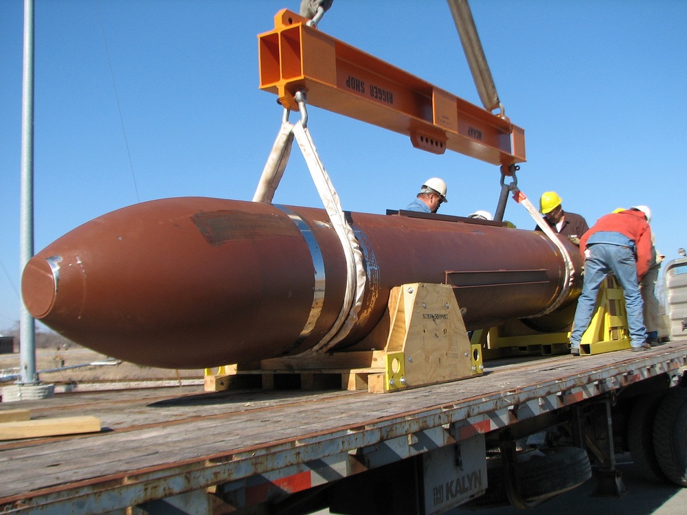 Defense Threat Reduction Agency Tests Massive Ordnance Penetrator at White Sands