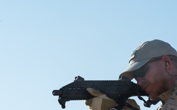 Coalition Forces Conduct Hungarian-Led Range Operations