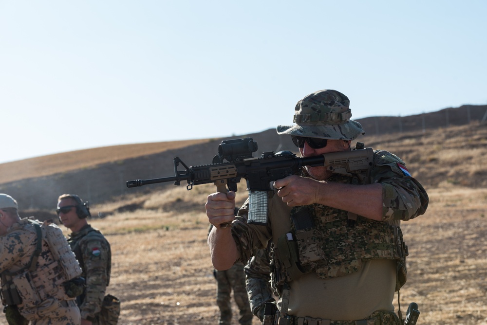 Coalition Forces Conduct Hungarian-Led Range Operations