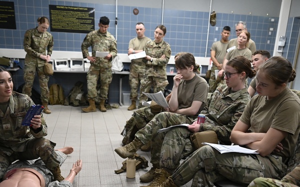 NH Airmen complete combat lifesaver training in Germany