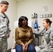Army Medical Team Examines Patient at Brooke Army Medical Center