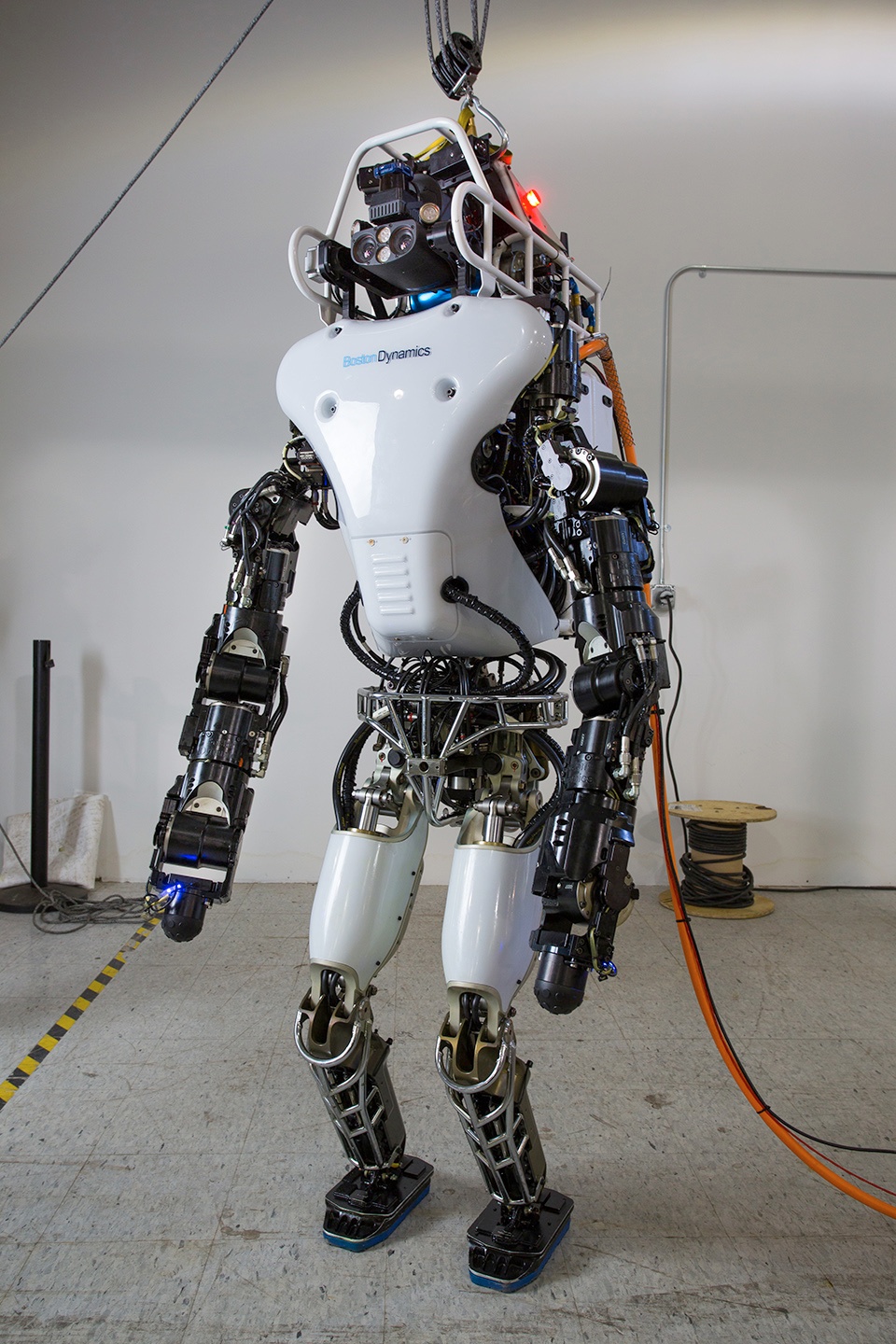 DARPA's Upgraded Atlas Robot Showcased at Robotics Challenge