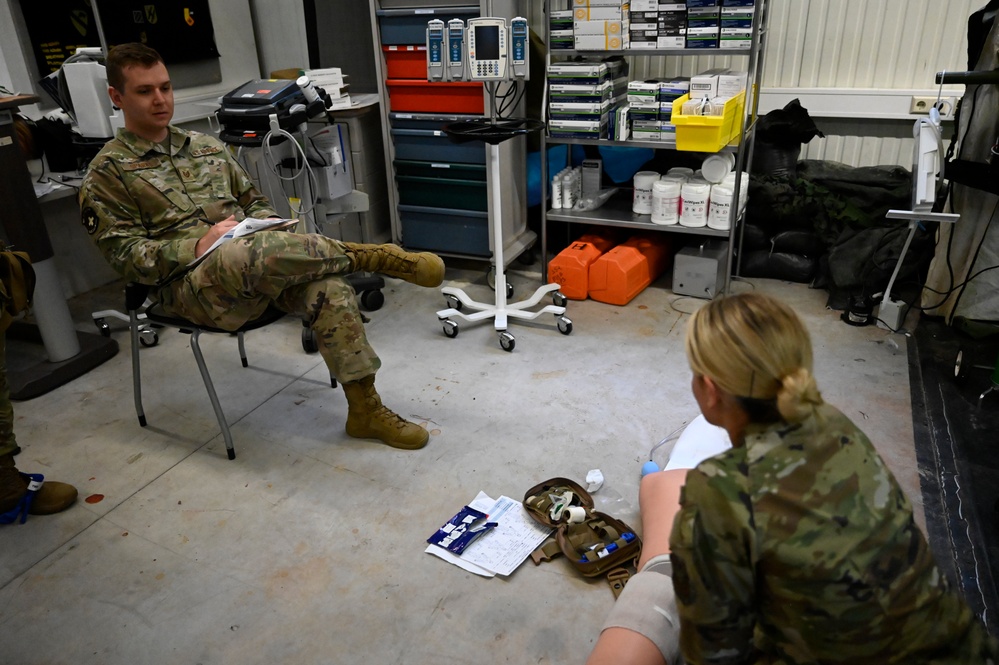 NH Airmen complete combat lifesaver training in Germany
