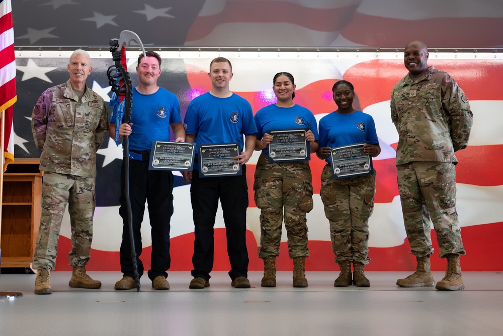 2nd Bomb Wing Airmen Compete in the Quarter 2 Load Competition