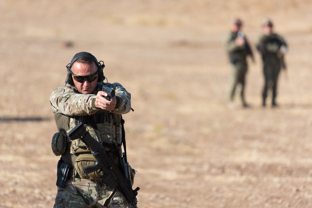 Coalition Forces Conduct Hungarian-Led Range Operations
