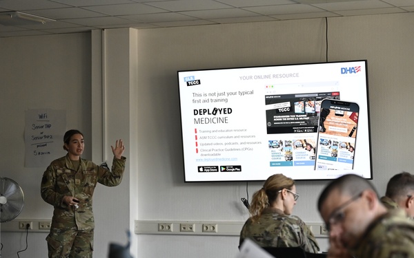 NH Airmen complete combat lifesaver training in Germany