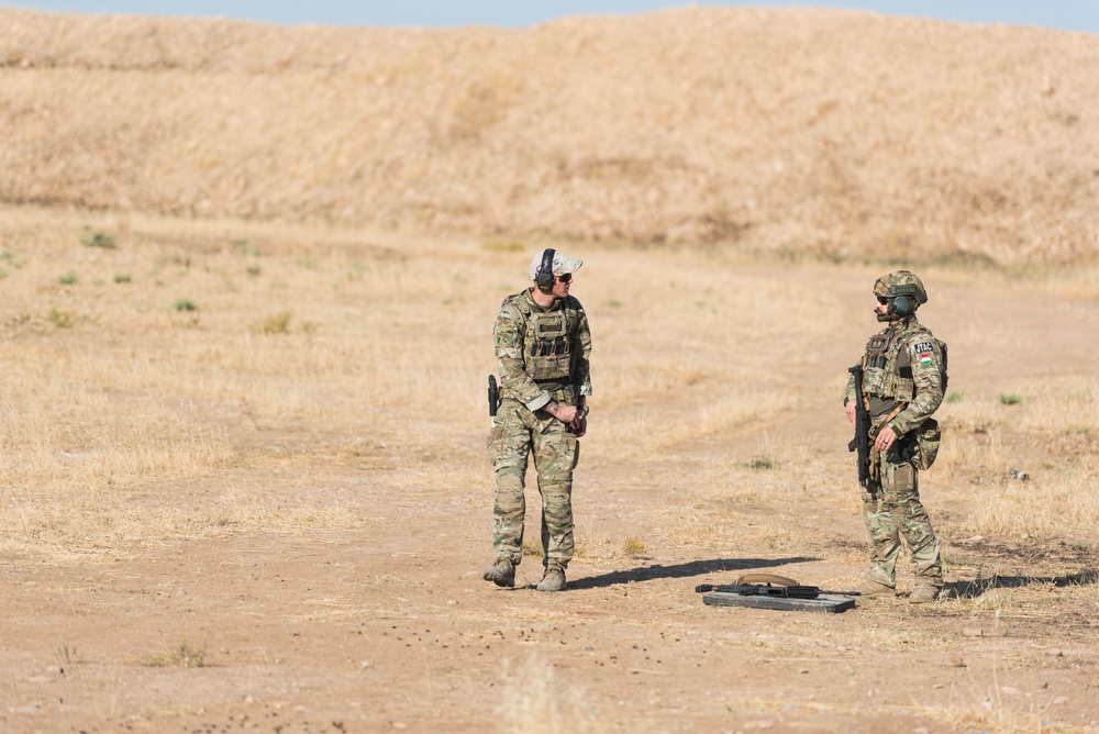 Coalition Forces Conduct Hungarian-Led Range Operations