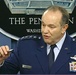 NATO Commander Briefs Reporters at Pentagon