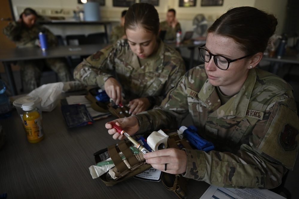 NH Airmen complete combat lifesaver training in Germany