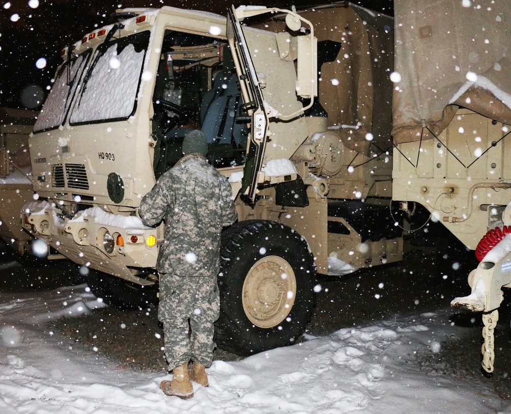 Virginia National Guard Prepares for Winter Storm Operations